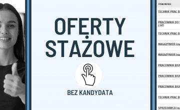 PUP: Oferty stażowe